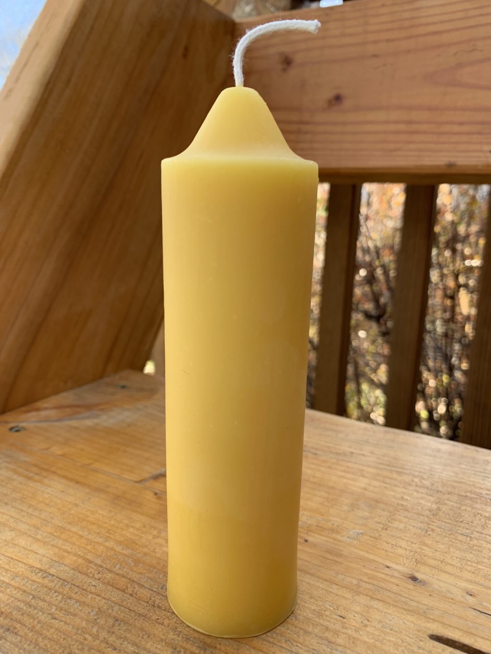 Beeswax Candle – Emergency Taper – Shop Iowa